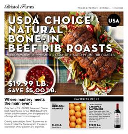 Bristol Farms weekly ad Page 1