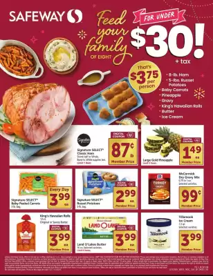 Safeway weekly ad (valid until 25-12)