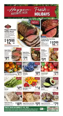 Haggen Food weekly ad (valid until 30-12)