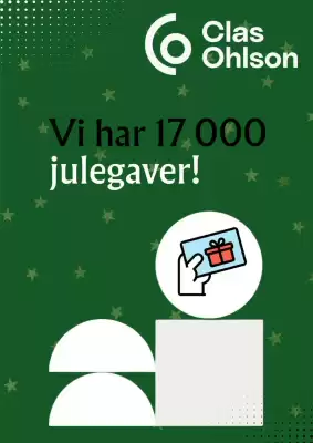 Clas Ohlson kundeavis (gyldig til 31-12)