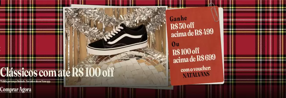 Catálogo Vans (válido até 31-12)
