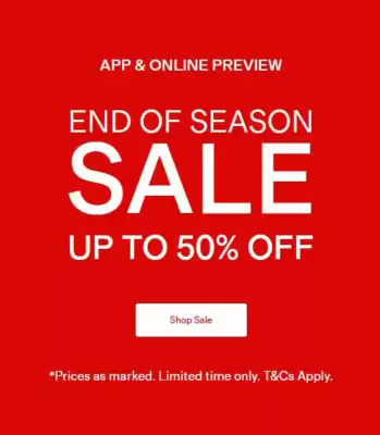 Witchery catalogue (valid until 4-01)