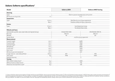 Subaru catalogue Page 8