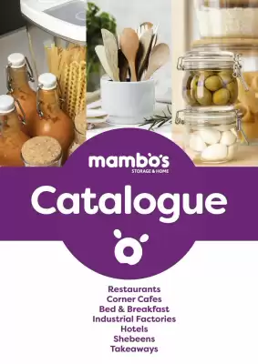 Mambo's Plastics Warehouse catalogue (valid until 23-12)