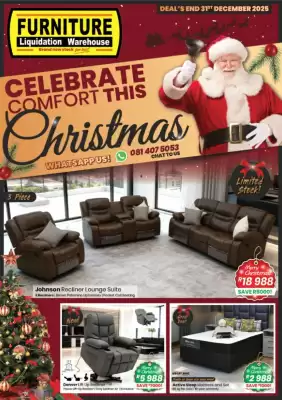 Furniture Liquidation Warehouse catalogue (valid until 31-12)