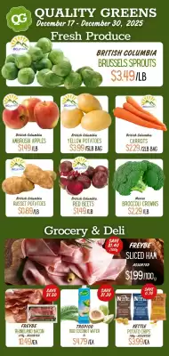 Quality Greens flyer (valid until 30-12)