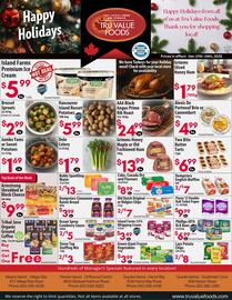 Tru Value Foods flyer week 51 Page 1