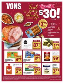 Vons weekly ad Page 1