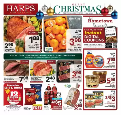 Harp's Market weekly ad (valid until 24-12)