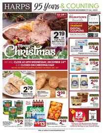 Harp's Market weekly ad week 51 Page 1