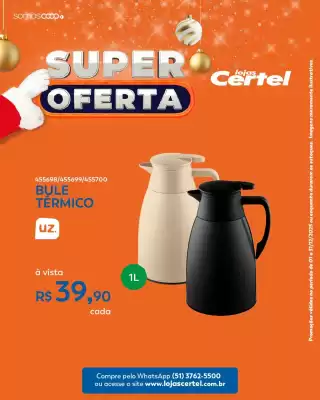 Folheto Lojas Certel (válido até 31-12)