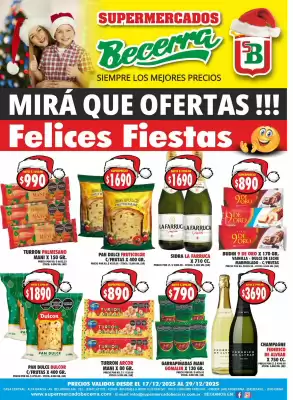 Catálogo Supermercados Becerra (válido hasta 29-12)