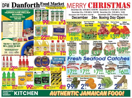 Danforth Food Market flyer (valid until 22-12)