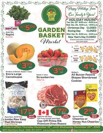 The Garden Basket flyer week 51 Page 1