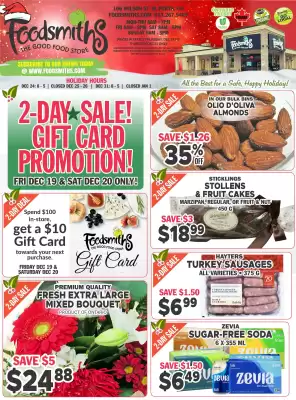 Foodsmiths flyer (valid until 31-12)