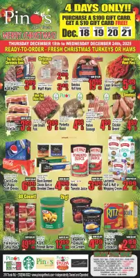 Pino's flyer (valid until 24-12)