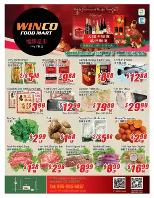 WinCo Food Mart flyer (valid until 24-12)