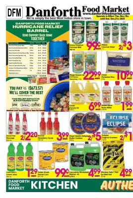 Danforth Food Market flyer (valid until 21-12)