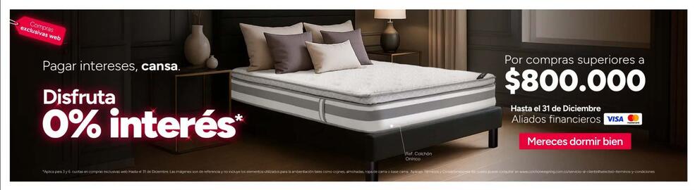 Catálogo Colchones Spring Página 1