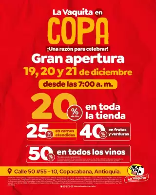 Catálogo La Vaquita Supermercados (válido hasta 21-12)