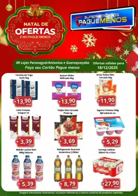 Catálogo Supermercados Pague Menos (válido até 18-12)