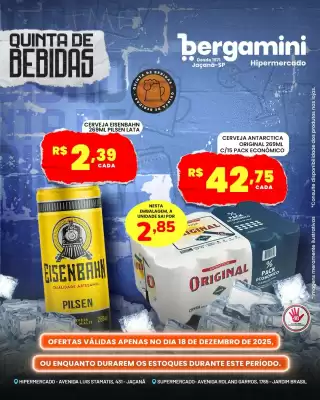 Catálogo Supermercado Bergamini (válido até 18-12)