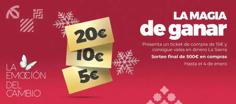 Folleto La Sierra (válido hasta el 4-01)