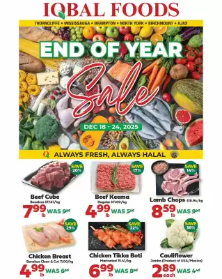 Iqbal Foods flyer (valid until 24-12)