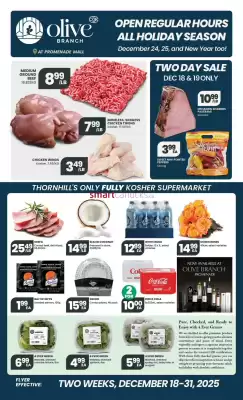 Olive Branch flyer (valid until 31-12)