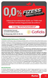 Auchan akciós újság hét 51 Oldal 55