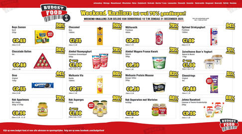 Budget Food folder Pagina 1