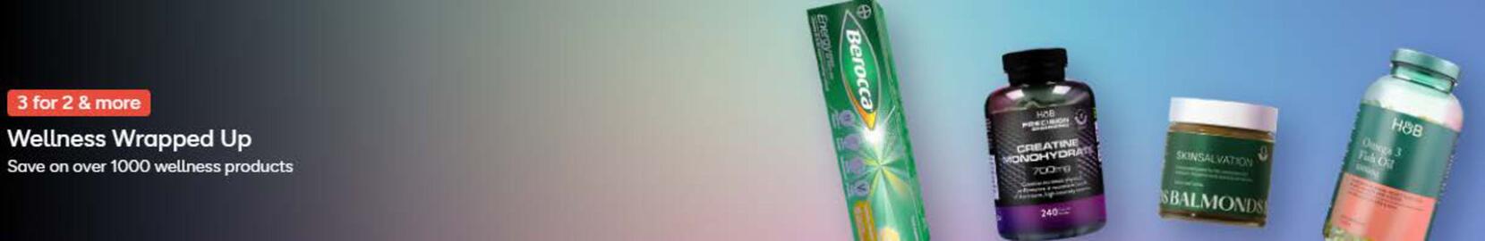 Holland & Barrett leaflet Page 1