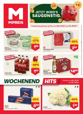 MPreis Flugblatt (gültig bis 7-01)