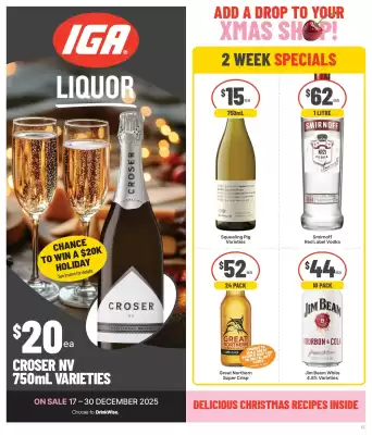 IGA Liquor catalogue (valid until 30-12)