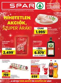 Spar akciós újság Oldal 1