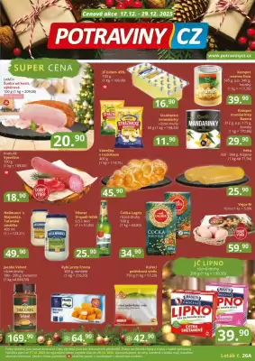 Potraviny CZ leták (platné do 29-12)