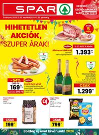 Spar akciós újság Oldal 1