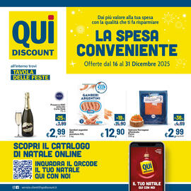 Volantino Qui Discount Pagina 1