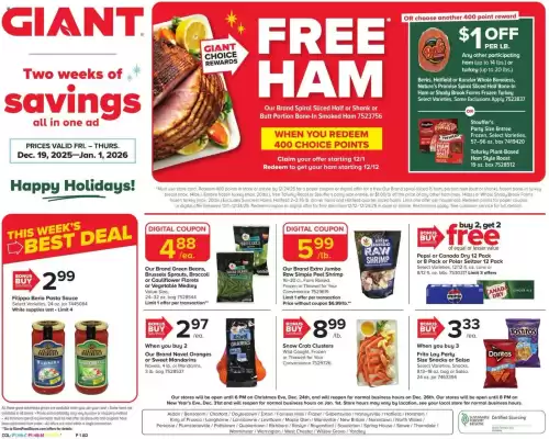 GIANT weekly ad (valid until 2-01)