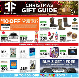 Mills Fleet Farm weekly ad week 51 Page 1
