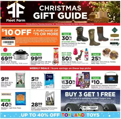 Mills Fleet Farm weekly ad (valid until 25-12)