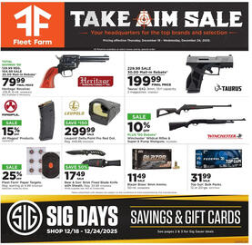 Mills Fleet Farm weekly ad week 51 Page 1