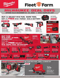 Mills Fleet Farm weekly ad week 51 Page 1