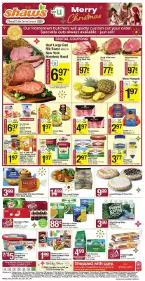 Shaw's flyer (valid until 25-12)