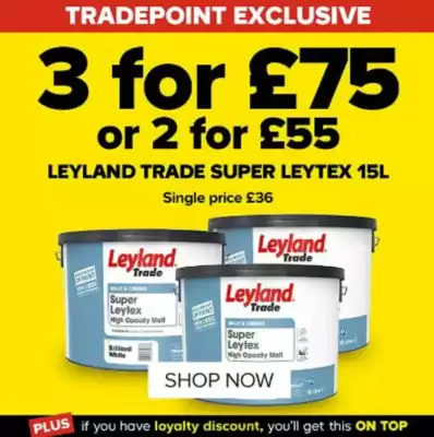 TradePoint leaflet (valid until 22-12)