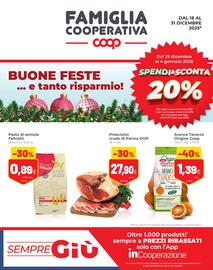 Volantino Coop famiglia cooperativa Pagina 1