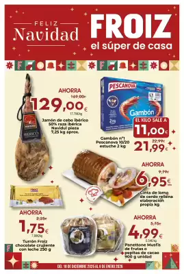 Folleto FROIZ (válido hasta el 6-01)