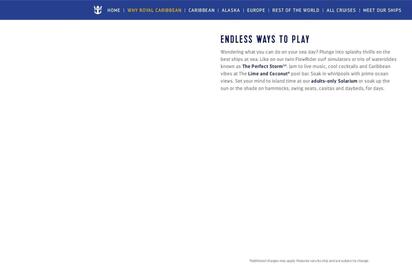 Royal Caribbean leaflet Page 8