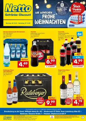 Netto Getränke Discount Prospekt (gültig bis 27-12)