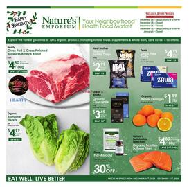 Nature's Emporium flyer Page 1